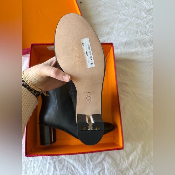 Tory Burch Brooke Stamped Heel Bootie NWT - Picture 11 of 15